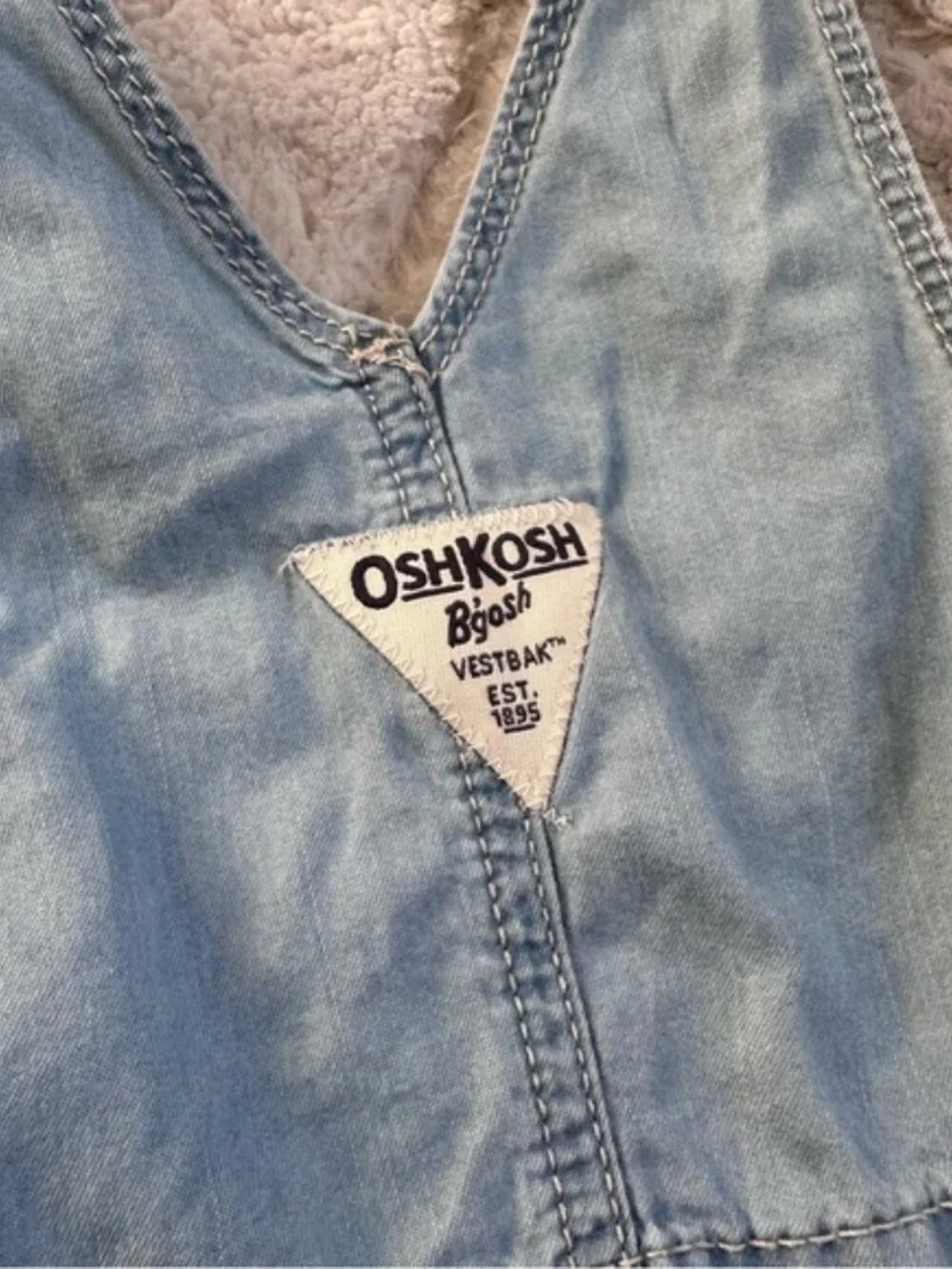 Oshkosh B'Gosh | Pink Denim Floral Skirtall | Size 3T